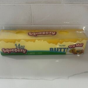 Squeezy Sunny days Yellow Play Butter Toy - NIB TOP QUALITY ORIGINAL